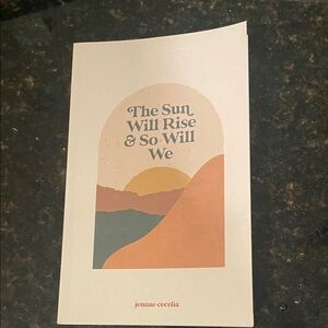 Inspirational Book with Earthy Tones